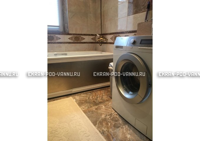 Раздвижной экран EUROPLEX Роликс Бронза текстура – купить по цене 12500 руб. в интернет-магазине в городе Мурманск картинка 3
