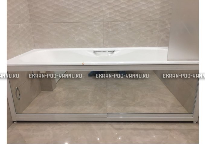 Раздвижной экран EUROPLEX Роликс Зеркальный – купить по цене 9700 руб. в интернет-магазине в городе Мурманск картинка 12