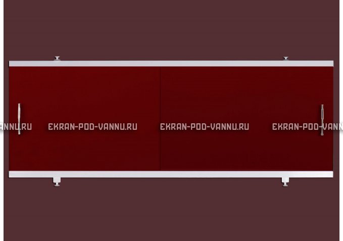 Экран EUROPLEX Универсал бордо под трубы – купить по цене 6250 руб. в интернет-магазине в городе Мурманск картинка 1