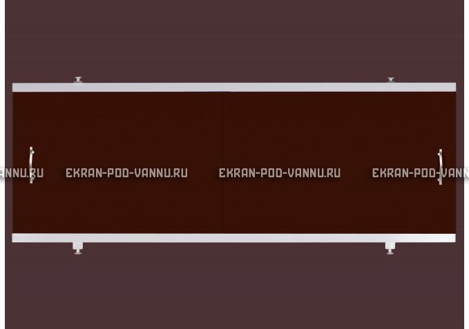 Экран EUROPLEX Универсал шоколад под трубы – купить по цене 6250 руб. в интернет-магазине в городе Мурманск картинка 1