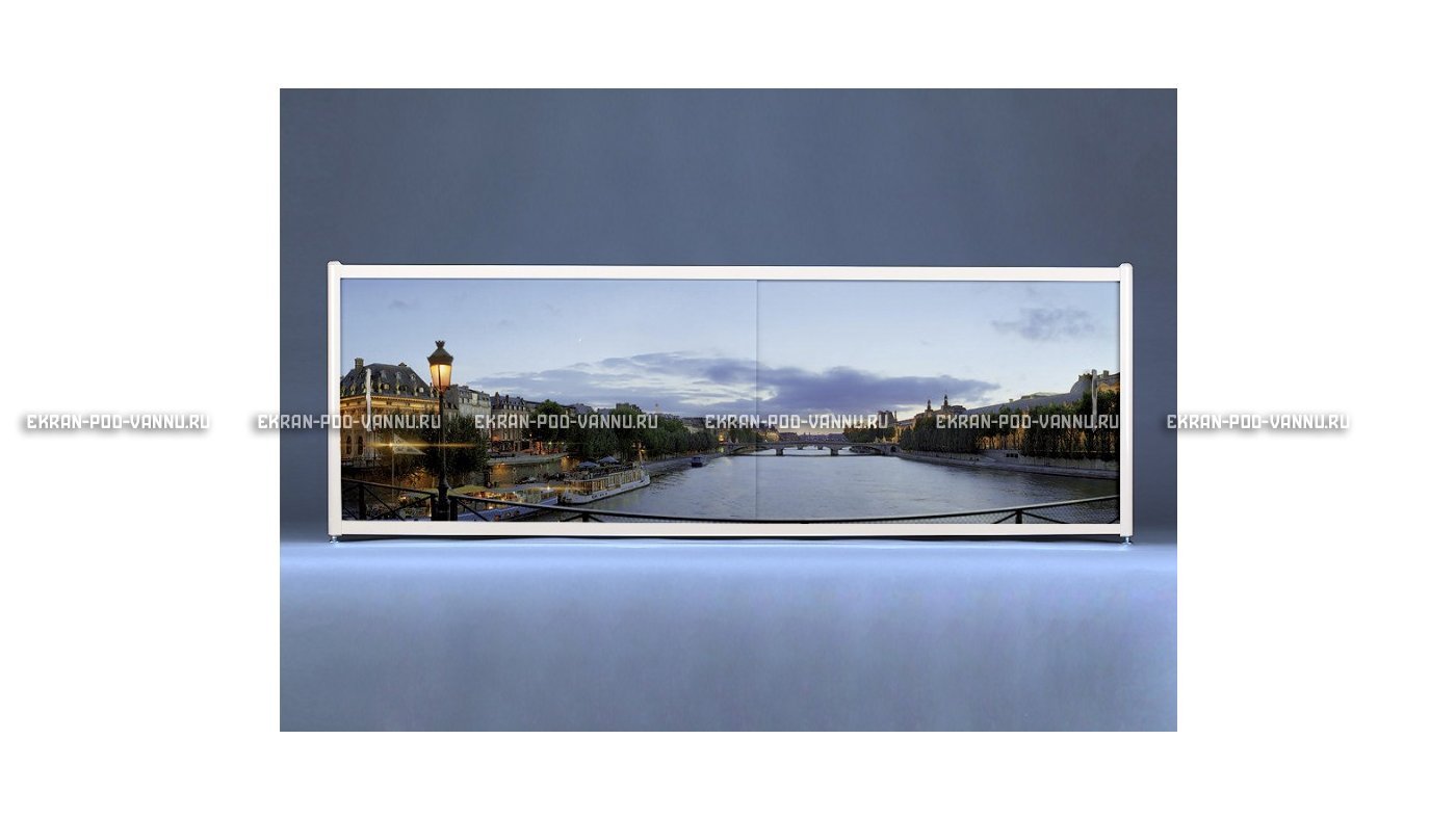 Раздвижной ФОТО экран - Evening city – купить по цене 8500 руб. в интернет-магазине в городе Мурманск картинка 6