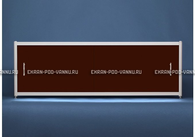 Раздвижной экран EUROPLEX Комфорт шоколад – купить по цене 6750 руб. в интернет-магазине в городе Мурманск картинка 1