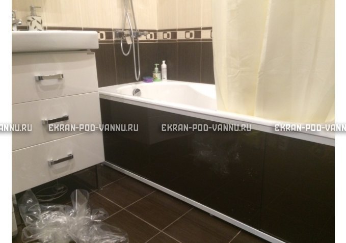Раздвижной экран EUROPLEX Комфорт шоколад – купить по цене 6750 руб. в интернет-магазине в городе Мурманск картинка 3