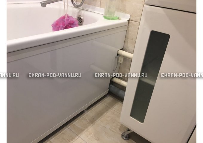 Экран под трубы EUROPLEX Универсал белый высокий – купить по цене 6550 руб. в интернет-магазине в городе Мурманск картинка 1