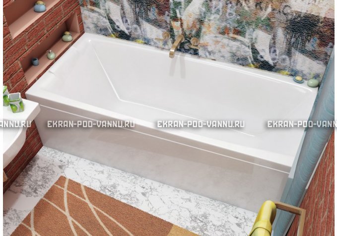 Акриловая ванна Relisan Kristina 170x75 – купить по цене 16160 руб. в интернет-магазине в городе Мурманск картинка 4