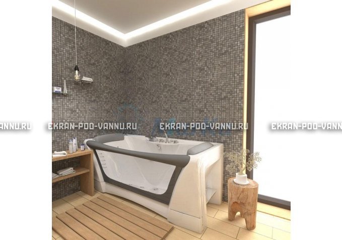 Прозрачная ванна 1MarKa Dolce Vita 180x80 – купить по цене 43200 руб. в интернет-магазине в городе Мурманск картинка 6