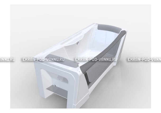 Прозрачная ванна 1MarKa Dolce Vita 180x80 – купить по цене 43200 руб. в интернет-магазине в городе Мурманск картинка 3