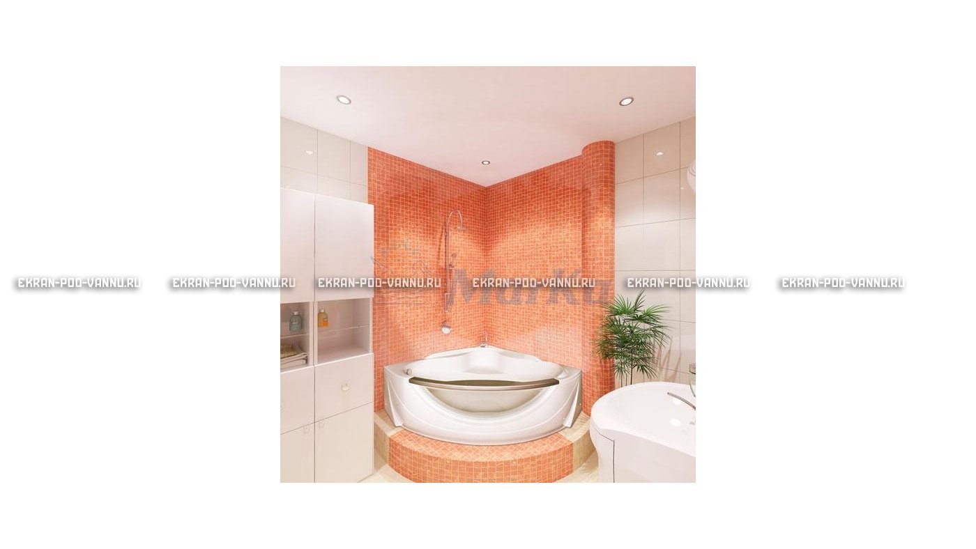 Акриловая ванна 1MarKa Grand Luxe 155х155 – купить по цене 39827 руб. в интернет-магазине в городе Мурманск картинка 15