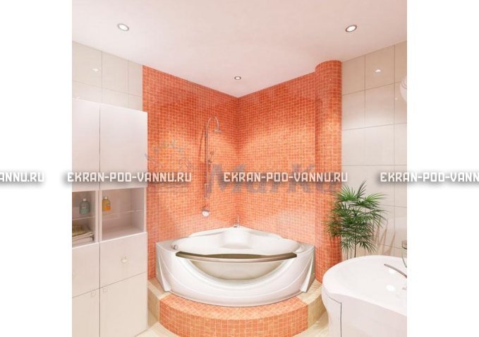 Акриловая ванна 1MarKa Grand Luxe 155х155 – купить по цене 39827 руб. в интернет-магазине в городе Мурманск картинка 4