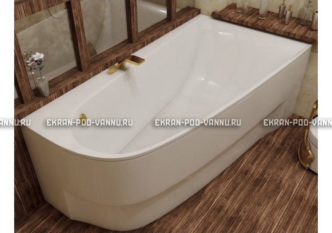 Акриловая ванна Vayer Boomerang 150x90 – купить по цене 42270 руб. в интернет-магазине в городе Мурманск картинка 1