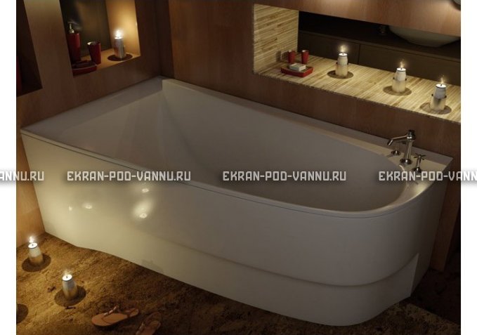 Акриловая ванна Vayer Boomerang 180x100 – купить по цене 53030 руб. в интернет-магазине в городе Мурманск картинка 3