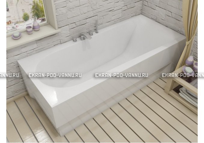 Акриловая ванна Vayer Boomerang 1800x800 – купить по цене 45420 руб. в интернет-магазине в городе Мурманск картинка 1