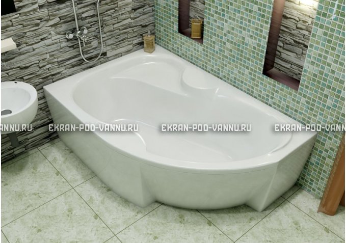 Акриловая ванна Vayer Azalia 160x105 – купить по цене 28220 руб. в интернет-магазине в городе Мурманск картинка 1