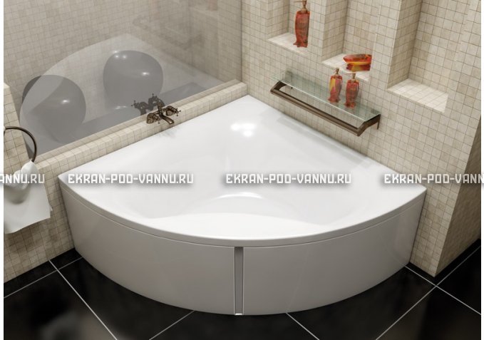 Акриловая ванна Vayer Gaja 150x150 – купить по цене 30350 руб. в интернет-магазине в городе Мурманск картинка 1