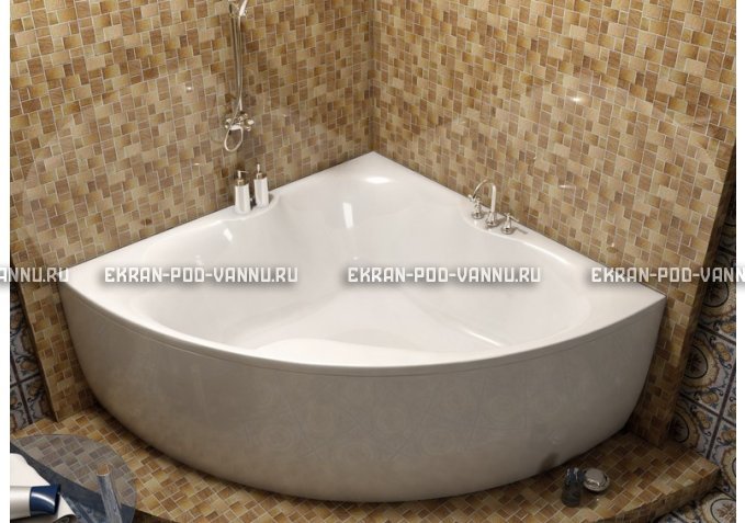 Акриловая ванна Vayer Iryda 150x150 – купить по цене 39550 руб. в интернет-магазине в городе Мурманск картинка 1
