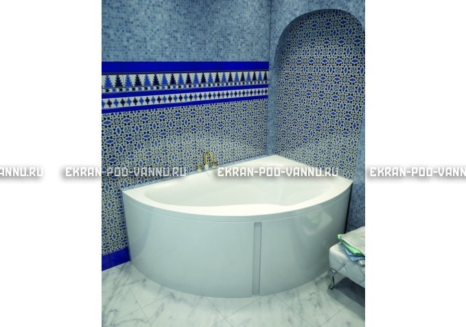 Акриловая ванна Vayer Ismena 160x105 – купить по цене 28350 руб. в интернет-магазине в городе Мурманск картинка 1