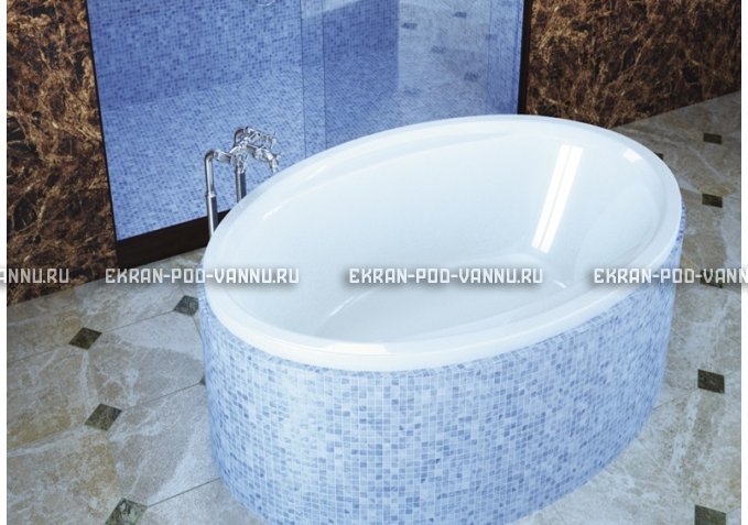 Акриловая ванна Vayer Opal 180x120 – купить по цене 33850 руб. в интернет-магазине в городе Мурманск картинка 1