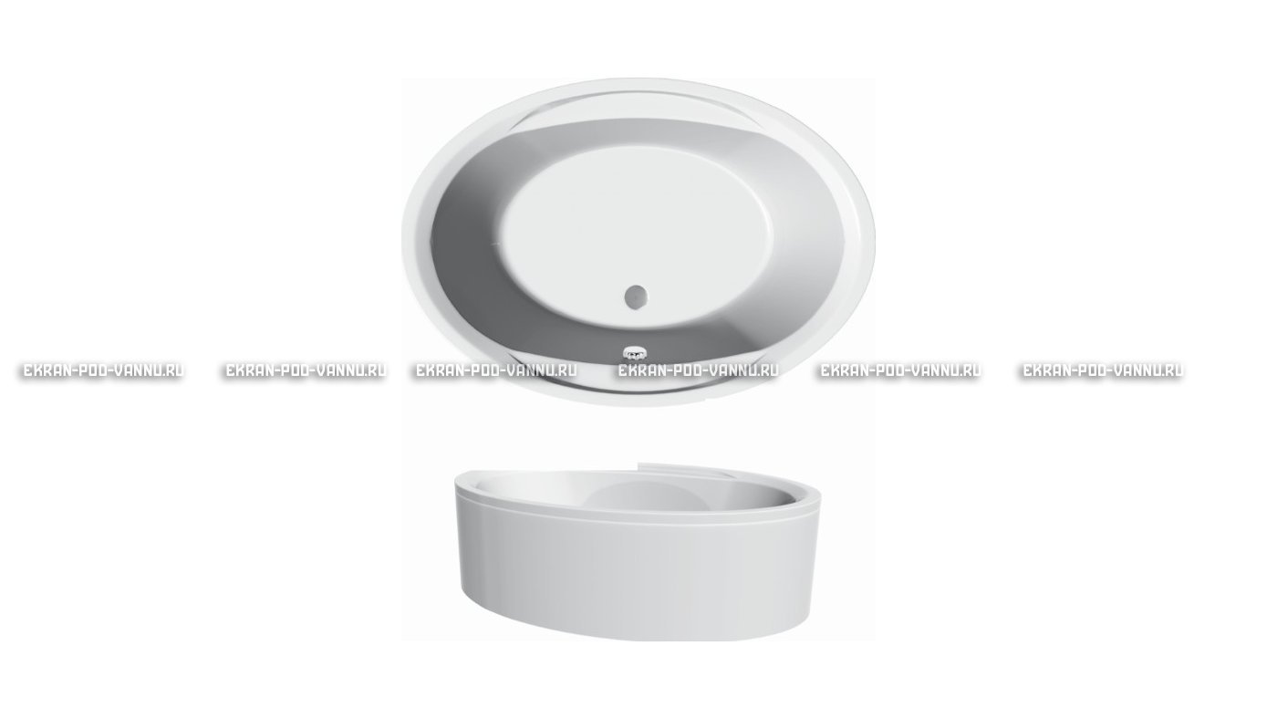 Акриловая ванна Vayer Opal 180x120 – купить по цене 33850 руб. в интернет-магазине в городе Мурманск картинка 12