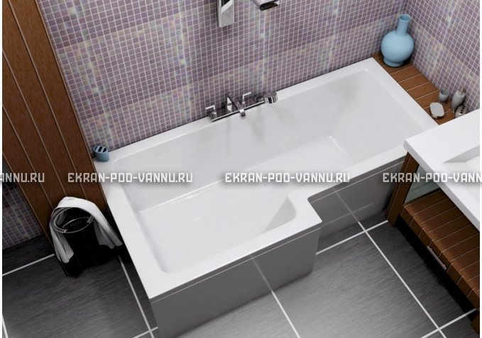 Акриловая ванна Vayer Options 170х70/85 – купить по цене 24110 руб. в интернет-магазине в городе Мурманск картинка 1