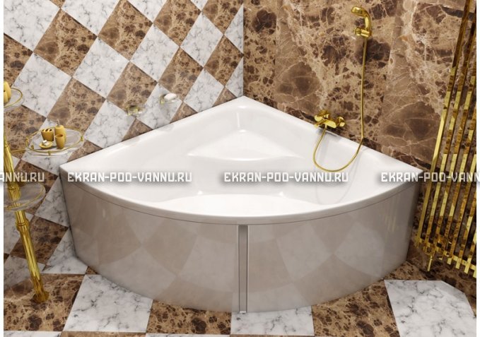 Акриловая ванна Vayer Persefona 140x140 – купить по цене 25230 руб. в интернет-магазине в городе Мурманск картинка 1
