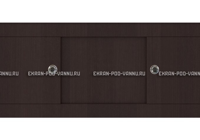 Экран под ванну купе VOD-OK 1500 венге – купить по цене 5390 руб. в интернет-магазине в городе Мурманск картинка 2