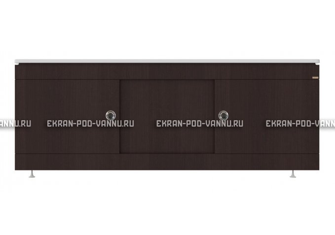 Экран под ванну купе VOD-OK 1500 венге – купить по цене 5390 руб. в интернет-магазине в городе Мурманск картинка 1