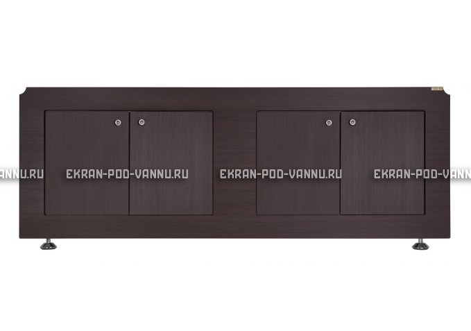 Экран VOD-OK Олимп 180 распашной - Венге – купить по цене 6160 руб. в интернет-магазине в городе Мурманск картинка 1
