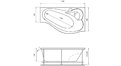 Акриловая ванна Relisan Isabella 170x90x60 – купить по цене 24130 руб. в интернет-магазине в городе Мурманск картинка 17