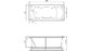 Акриловая ванна Relisan Loara 180x80 – купить по цене 23580 руб. в интернет-магазине в городе Мурманск картинка 8