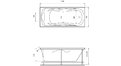 Акриловая ванна Relisan Marina 170x75 – купить по цене 15725 руб. в интернет-магазине в городе Мурманск картинка 17