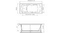 Акриловая ванна Relisan Tamiza 170x75 – купить по цене 19160 руб. в интернет-магазине в городе Мурманск картинка 17