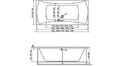 Акриловая ванна Relisan Xenia 180x80 – купить по цене 20740 руб. в интернет-магазине в городе Мурманск картинка 13