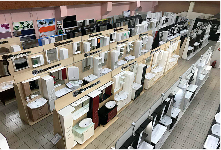 Шоурум мебели для ванной и сантехники. Интернет-магазин экранов под ванну в городе Мурманск картинка 1