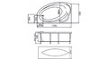 Акриловая ванна 1MarKa Julianna 170x100 – купить по цене 21320 руб. в интернет-магазине в городе Мурманск картинка 13