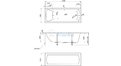 Акриловая ванна 1MarKa Modern 120x70 – купить по цене 7600 руб. в интернет-магазине в городе Мурманск картинка 17