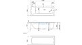 Акриловая ванна 1MarKa Modern 130x70 – купить по цене 8620 руб. в интернет-магазине в городе Мурманск картинка 21