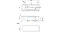 Акриловая ванна 1MarKa Modern 160x70 – купить по цене 9410 руб. в интернет-магазине в городе Мурманск картинка 21