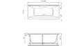 Акриловая ванна Vayer Casoli 180x80 – купить по цене 23580 руб. в интернет-магазине в городе Мурманск картинка 21